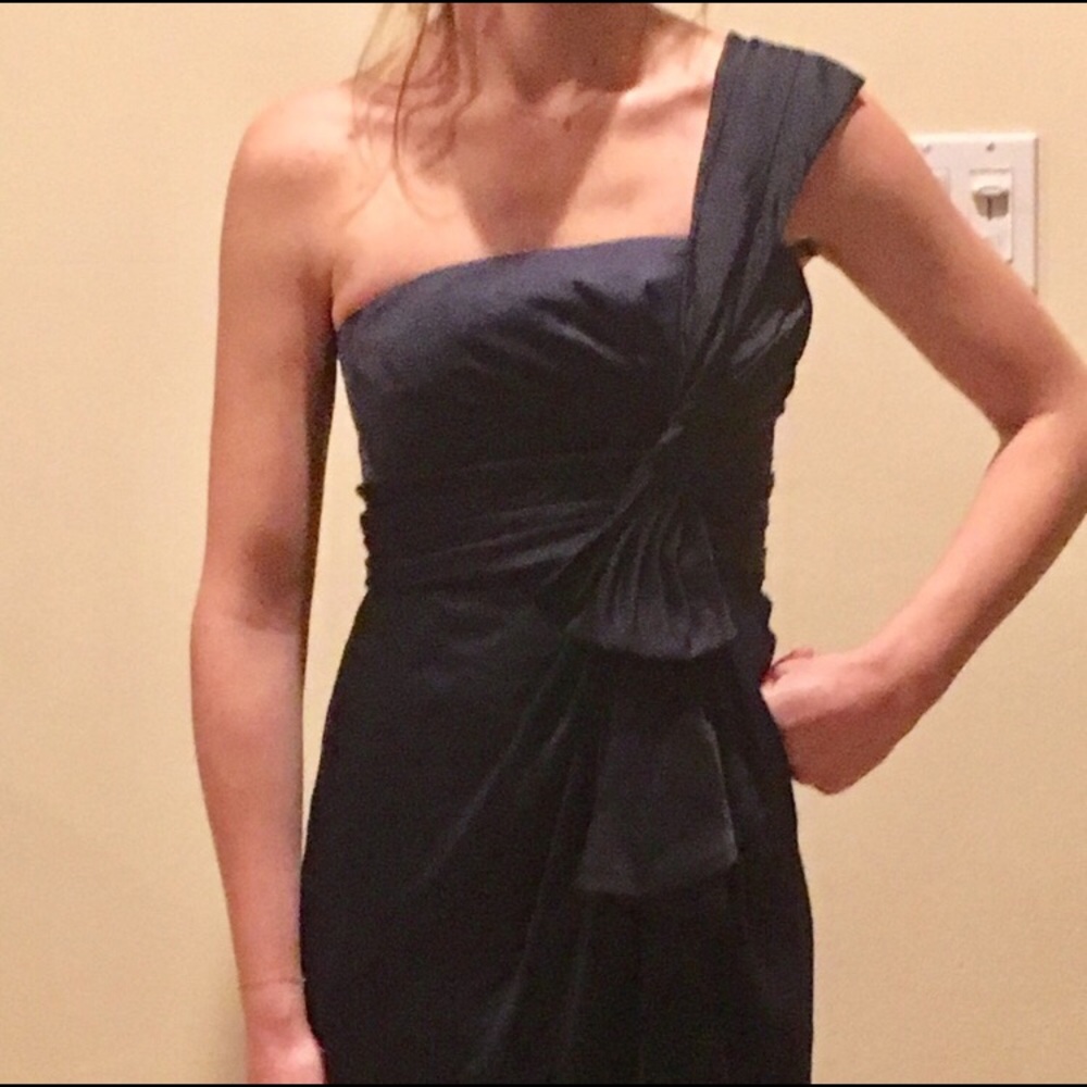 BCBGMAXAZRIA One Shoulder Dress